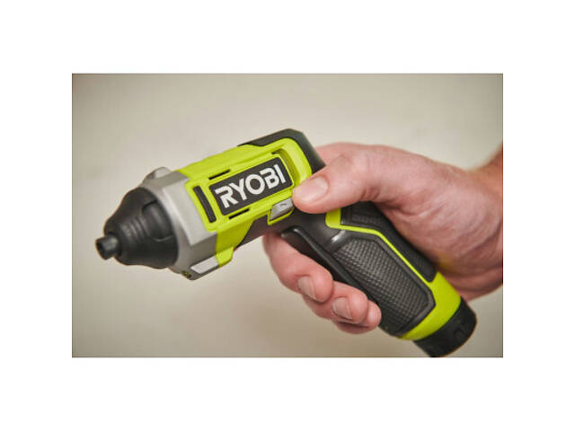 Акумуляторна викрутка Ryobi RSD4-120T 4В, USB, Lithium, 1х2Ah, 5Нм, 200об/хв, кейс, 10 насадок (5133006210) - Фото 8