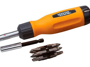 Отвертка Mastertool - реверсивная 12 ед.