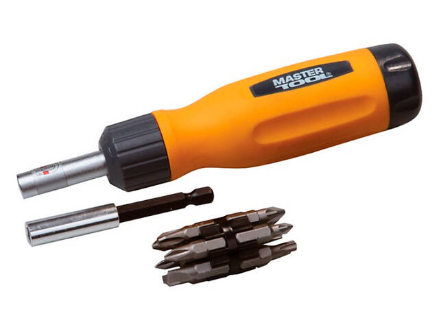 Отвертка Mastertool - реверсивная 12 ед. - Фото 1