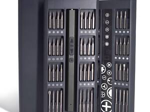 Викрутка на акумуляторі OEM з LED підсвічуванням та комплектом біт 64 шт у кейсі (SD66SS)