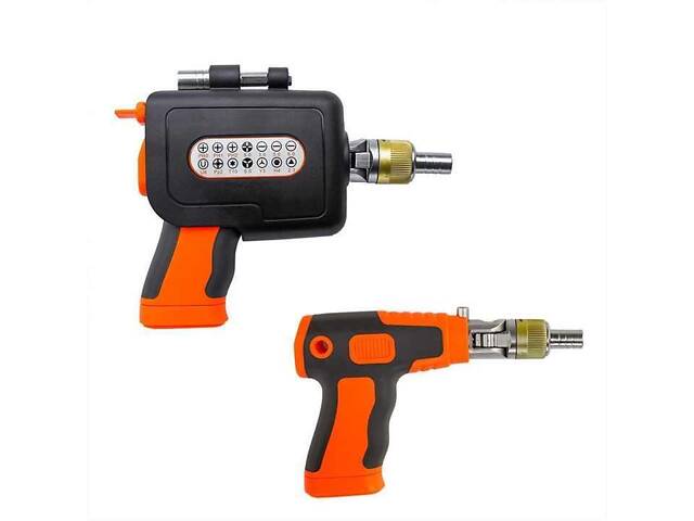 Викрутка-пістолет із бітами 16 в 1 2882A - Фото 3