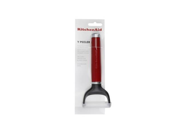 Овощечистка горизонтальная KitchenAid Coreline KAG145OHERE 18.8 см красная - Фото 3