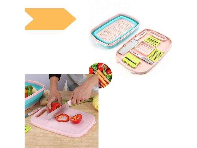 Овощерезка XPRO Multifunctionalslicer abd Planing wire slicer (WM-5) (30) розовый (MER-14204_310) - Фото 1