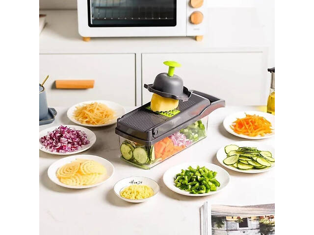 Овощерезка XPRO Nicer Dicer 22 предмета чорний (43830-_360) - Фото 4