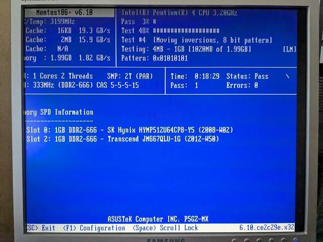 ОЗП 1GB DDR2-667 SK Hynix HYMP512U64CP8-Y5 AB-T - Фото 3