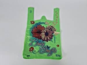 Пакет Майка п\э (29*46) 'GS' Daisy Shuffle салатовая (250 шт/уп.) (250 шт)