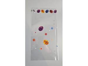 Пакет Пасхальный с рисунком для упаковки подарков (15*30) №396 (2) 'Узор крашенок' (100 шт)