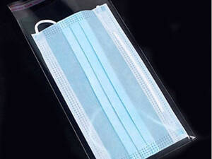 Пакет поліпропіленовий з клапаном і скотчем 11*30см, 20 мкм, для фасування товарів (упаковка 1000 шт)