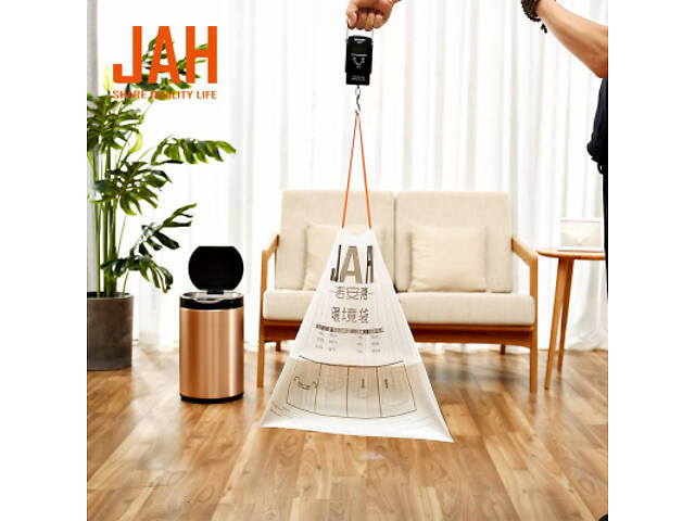 Пакети для сміття JAH для відер до 30 л (55х70 см) із затяжками 15 шт. (6305) - Фото 5