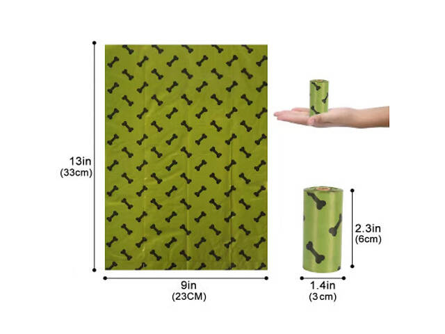 Пакеты для собак Lapka 8 рулонівх15 шт + контейнер (LPK-34) - Фото 5