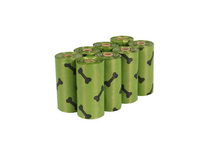 Пакети для собак Lapka 8 рулонівх15 шт (LPK-33) - Фото 2