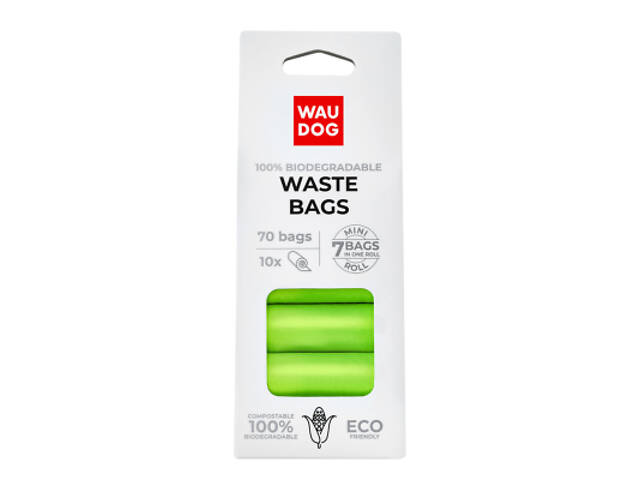 Пакети для собак WAUDOG Біорозкладні 70 шт (9940) - Фото 3