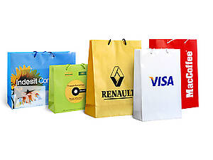 Пакети паперові купити, виготовлення в Києві (Україна)