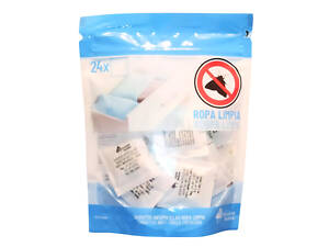 Пакетики репелленты Deliplus от моли для гардероба с ароматом 'Свежая одежда' 24 шт. Bosque Verde Ropa Limpia