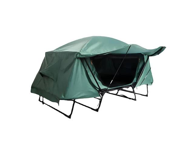 Намет-розкладка з тентом RESTEQ. Намет-трансформер. Розкладка-намет одномісна 210*80*120 см. - Фото 1