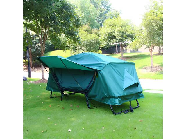 Намет-розкладка з тентом RESTEQ. Намет-трансформер. Розкладка-намет одномісна 210*80*120 см. - Фото 5