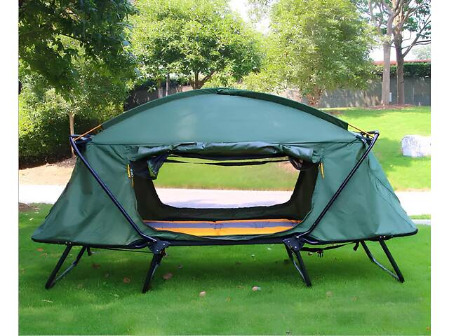 Намет-розкладка з тентом RESTEQ. Намет-трансформер. Розкладка-намет одномісна 210*80*120 см. - Фото 6