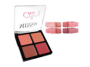 Палетка румян MISS2M Chic 02, 18 г Лівеста