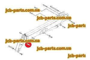 Палець в основу г / циліндра перекидання каретки (ковша) 1025/2008 для навантажувача JCB 540-170