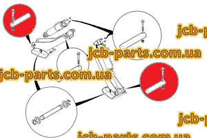 Палец в шток г/цилиндра стабилизатора 811/50456 для погрузчика JCB 535-125