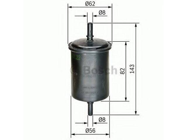 Топливный фильтр бензин BOSCH 0450902161 на RENAULT MEGANE III купе (DZ0/1_)