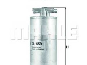 Паливний фільтр KNECHT KL659 на AUDI A6 седан (4F2, C6)