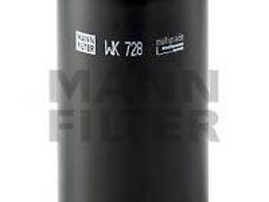 Паливний фільтр MANN-FILTER WK728 на MITSUBISHI OUTLANDER II Van (CW_W)
