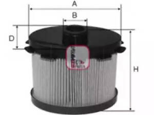 Топливный фильтр SOFIMA S6688N