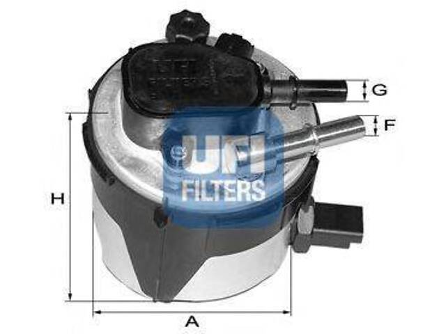 Паливний фільтр UFI 5517000 на FORD FOCUS II Station Wagon (DA_)