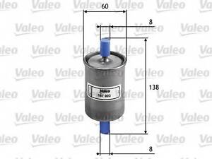 Фільтр топливний VALEO 587003 на BMW 02 седан (E10)