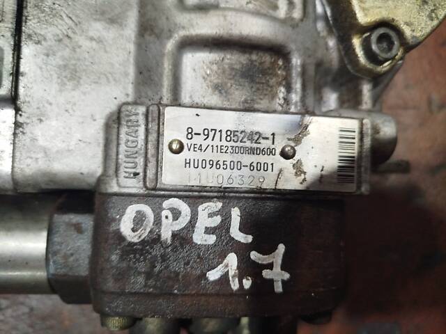 Топливный насос высокого давления ТНВД Opel Combo B 1994-2001 1.7 D ISUZU - Фото 3