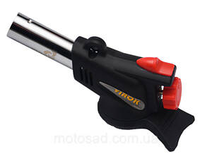Пальник газовий VIROK з цанговим (швидким) з'єднанням. Piezo + 360*.
