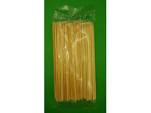 Палочка для шашлыка бамбуковые (200шт) 15см 2.5mm (НЕ ТОЧНОЕ КОЛИЧЕСТВО) (1 пачка)