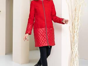 Пальто 137/1, червоний