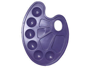 Палитра для рисования ZiBi фиолетовая (ZB.6920-07)