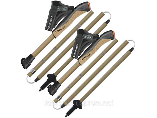 Палиці для скандинавської ходьби Gabel Nordic Bamboo Flash XTS (7009399200000), Оригінал! - Фото 2