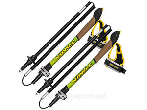 Палиці для скандинавської ходьби Vipole Treveller 130 Green DLX (S25 37), Оригінал!