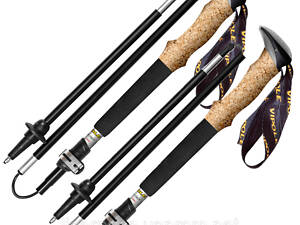 Палиці трекінгові Vipole Approach Long Cork 130 DLX (S25 43),Оригінал!