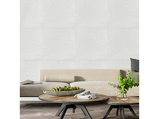 Панель 3D 700х700х6мм Білий SW-00001948 - Фото 5