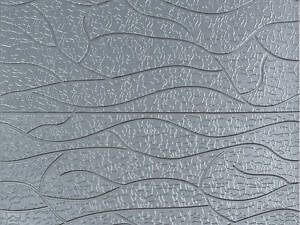 Панель 3D 700х700х6мм Срібло SW-00001951