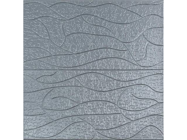 Панель 3D Silver 700*700*6mm (D) SW-00001951 - Фото 1