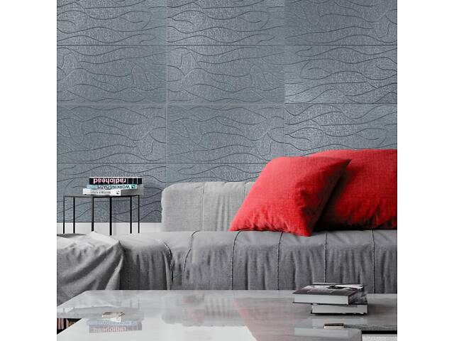 Панель 3D Silver 700*700*6mm (D) SW-00001951 - Фото 5