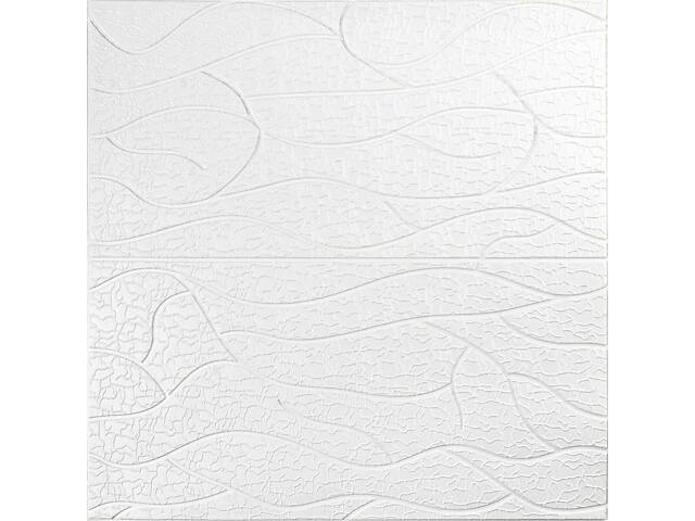 Панель 3D WHITE 700*700*6mm (D) SW-00001948 - Фото 1