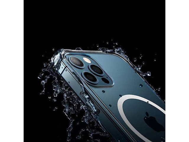 Панель для Apple iPhone 15 Pro Max прозора MagSafe захисна накладка з підтримкою MagSafe - Фото 5