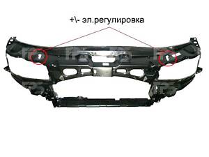 Панель Передняя +/-Ac (Металл) на Octavia