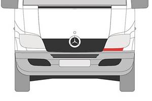 Панель передняя MERCEDES-BENZ SPRINTER 3-t (B903) 1995-2012 г.