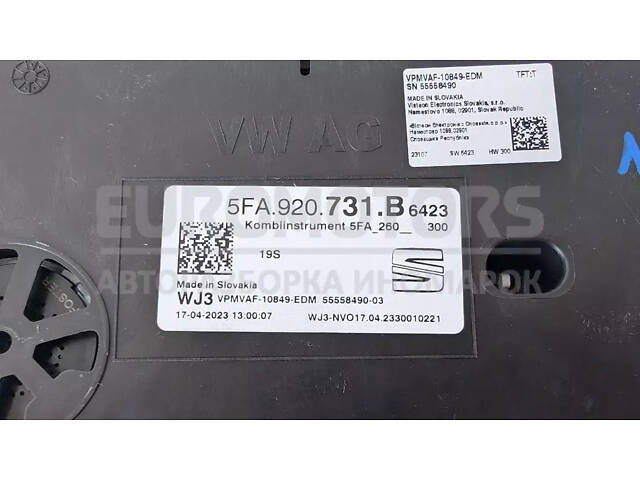 Панель приборов Seat Leon 2.0 TDI 2020 5FA920731B it-13034 Дизель - Фото 3