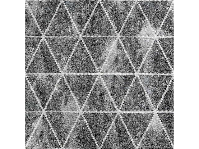 Панель стеновая 3D 700х700х4мм Ромбы серые винтаж SW-00002008 - Фото 1