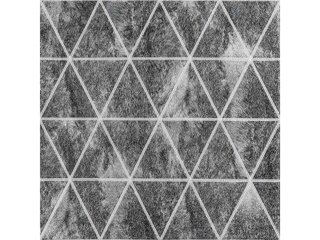 Панель стінова 3D 700х700х4мм ромби сірі вінтаж (D) SW-00002008 - Фото 1