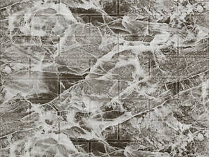 Панель стеновая 3D 700х770х2мм (061-2) Мрамор Черный SW-00001912